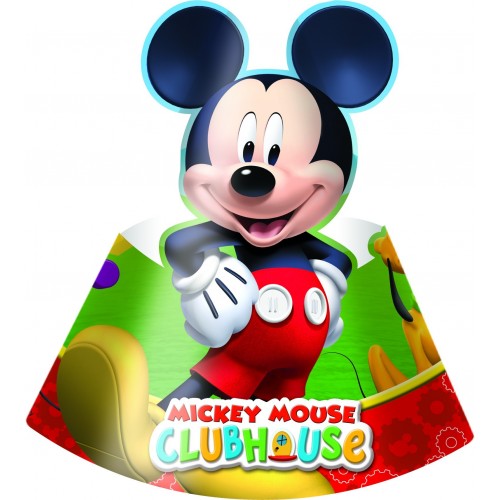   6 SOMBREROS MICKEY CLUBHOUSE