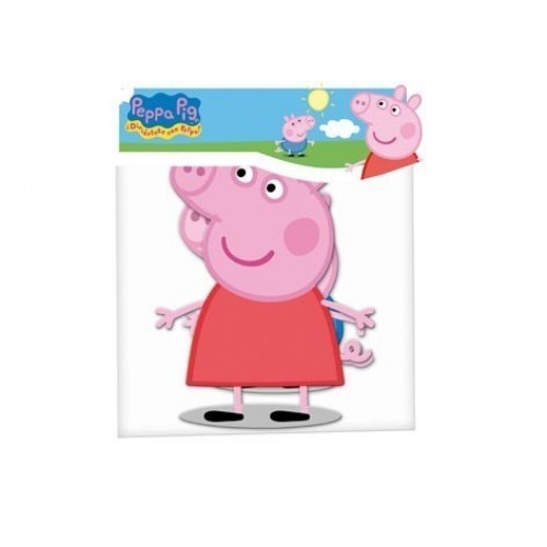   2 MINIS SILUETAS PEPPA PIG 30CM