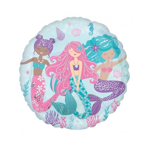   GLOBO 18" FOIL SIRENITAS
