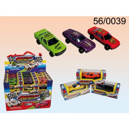 CAJA COCHE RACING HERO 6CM