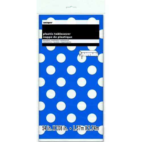  MANTEL PL AZUL TOPO 137X274CM
