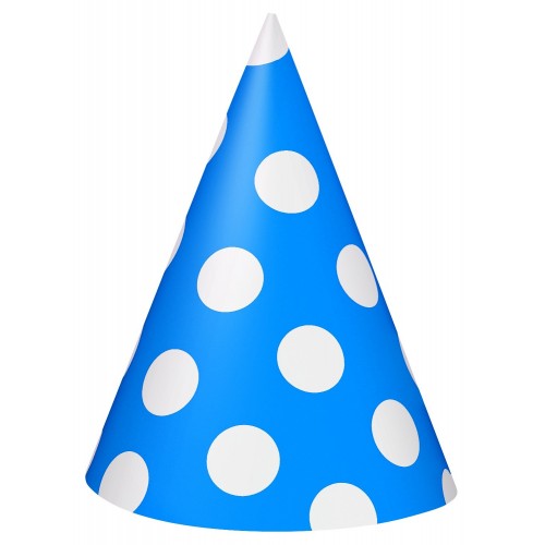  PAQ.8/U SOMBRERO CONO AZUL TOPO