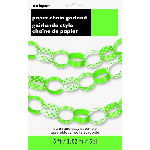  GUIRNALDA GRILLETE VERDE TOPO 1,52MT