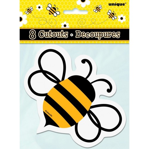 PAQ.8/U MINI SILUETA ABEJA