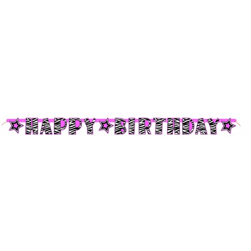  GUIRNALDA BIRTHDAY CEBRA ROSA 1,6M