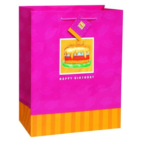 BOLSA REGALO DISEÑO CUMPLEAÑO 17X22CM