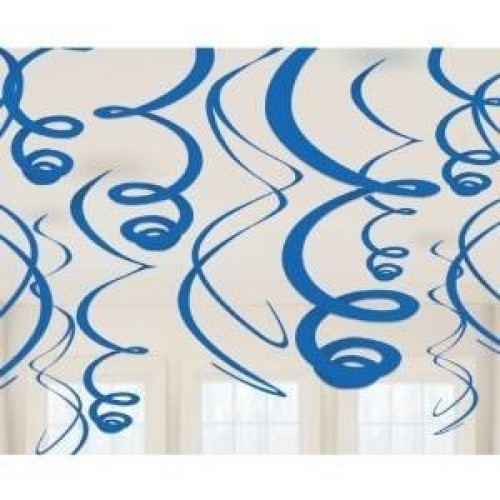 PAQ.12/U TIRA ESPIRAL AZUL 55,88CM