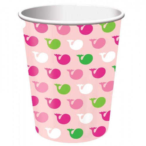 PAQ.8/U VASO OCEANO ROSA 266ML
