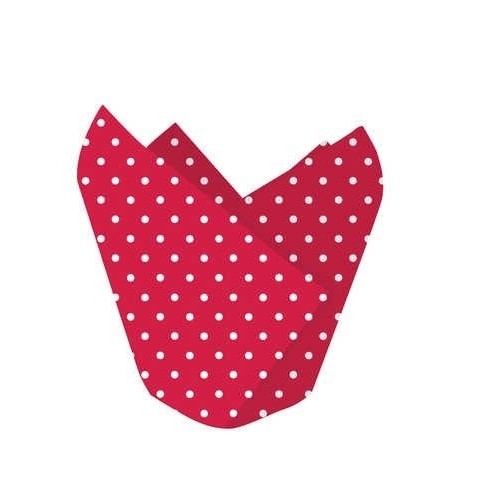 PAQ.12/U CAPSULA MAGDALENA ROJO TOPO