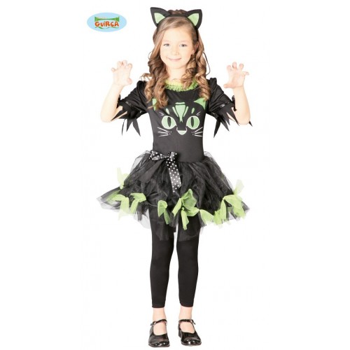 $DDISFRAZ 5A6 AÑOS BLACK KITTY