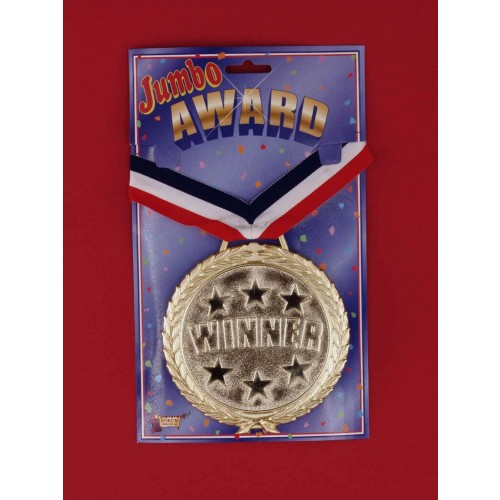 MEDALLA JUMBO GANADOR 13CM