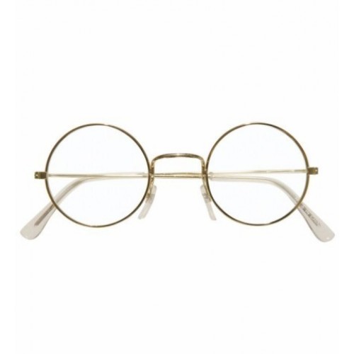 GAFAS REDONDA METAL PAPA NOEL