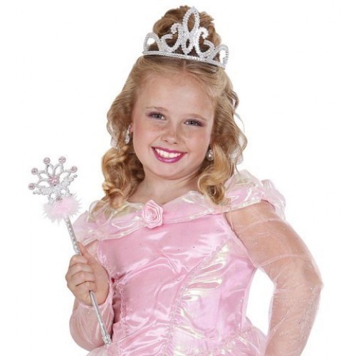   TIARA PRINCESA PLATA