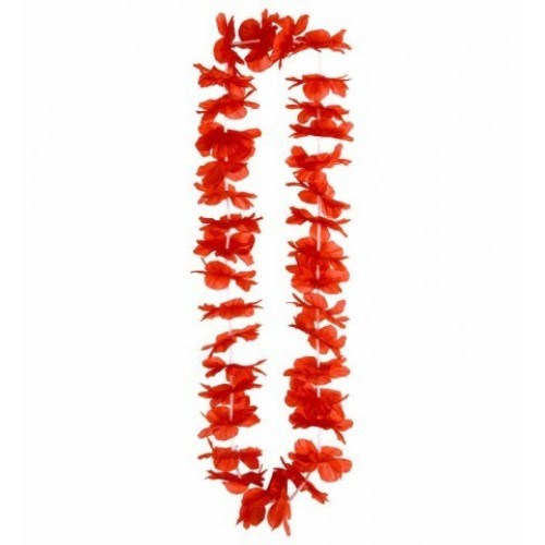   COLLAR HAWAIANO ROJO