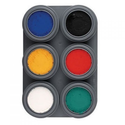 PALETA 6/U MAQUILLAJE AL AGUA A6