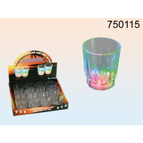 VASO CHUPITO LUZ LED 6CM
