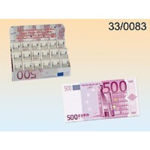 PAQ.10/U CLINEX DISEÑO BILLETE 500