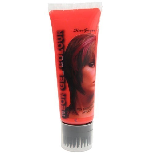   GEL DE PELO SGS152 ROJO NEON