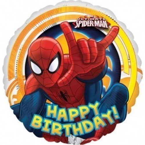 GLOBO 9" PALO FOIL SPIDERMAN ULTIMATE