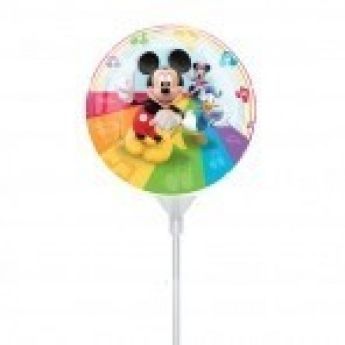 GLOBO 9" PALO REDONDO MICKEY MUSICA