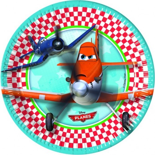 $E PLATO PLANES/AVIONES 20CM