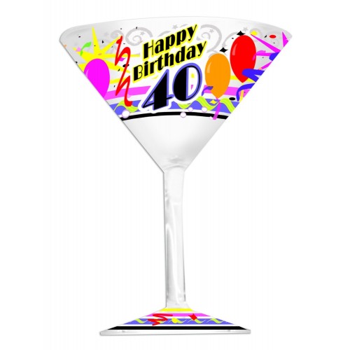 COPA MARTINI HAPPY BIRTHDAY N40 15CM