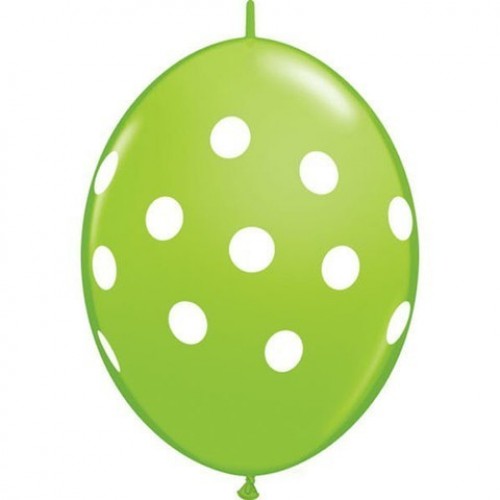 $D 50 GLOBOS 12" QUICKLINK VERDE TOPO
