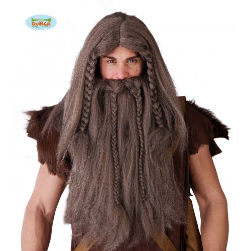 PELUCA BARBA VIKINGO