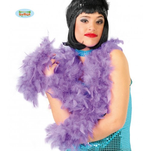    BOA PLUMA 40GR VIOLETA 1,80MT