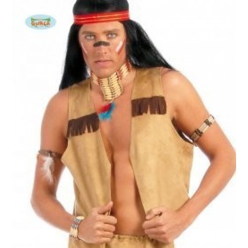 CHALECO T-UNICA INDIO/VAQUERO