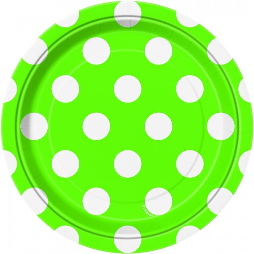  PAQ.8/U PLATO VERDE TOPO 17,1CM