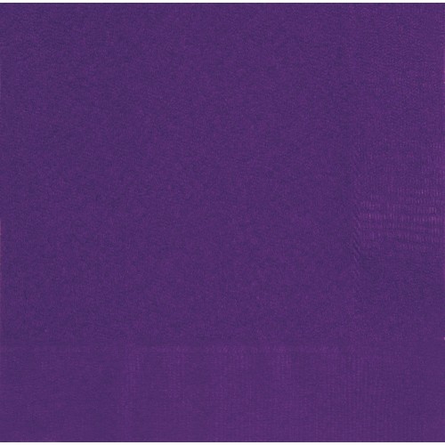 $ E   20 SERVILLETA VIOLETA 33CM