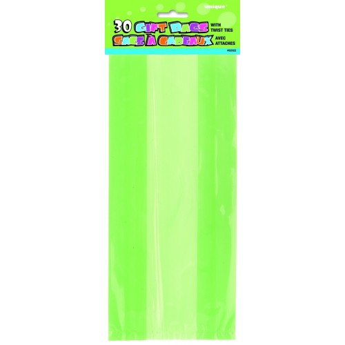   30/U BOLSAS CEL VERDE LIMA 13X29CM