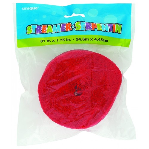   ROLLO PAPEL CRESPON ROJO 4,5X24,6MT