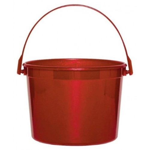  CUBO CON ASA ROJO 12X15CM