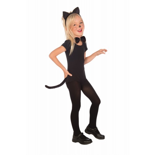 SET GATO OREJAS PAJARITA COLA