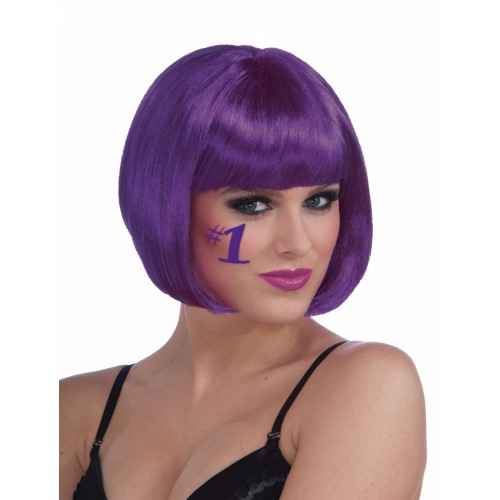   PELUCA CHICA BOB CORTA COL VIOLETA