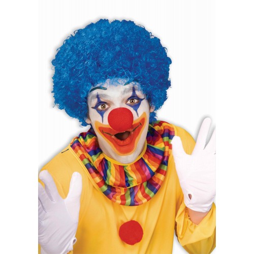  PELUCA CORTA PAYASO AZUL