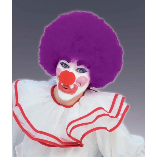    PELUCA CORTA PAYASO VIOLETA