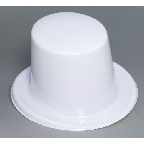   SOMBRERO COPA PLST COLOR BLANCO