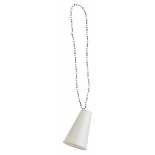   COLLAR BOLA PEQ MEGAFONO COL BLANCO