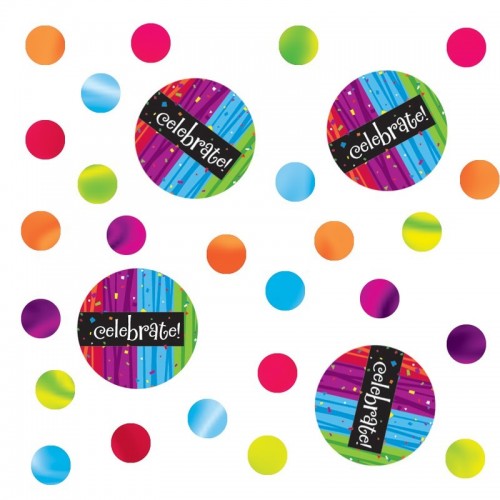 PAQ.CONFETI METAL CELEBRATE! MULTICOLOR