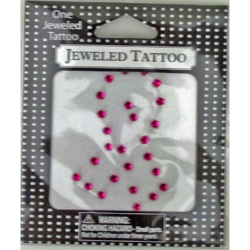BLISTER TATUAJE PIEDRITA LAZO ROSA