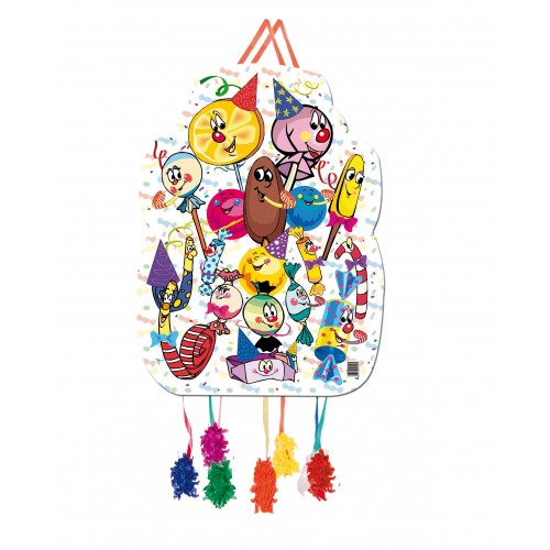 PIÑATA PERFIL SWEET PARTY 33X46CM