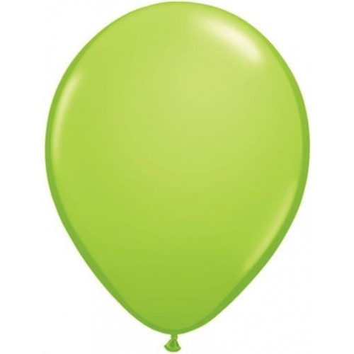 $D    6 GLOBOS 11" LATEX VERDE LIMA