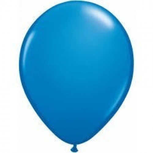   25 GLOBOS 11" LATEX  AZUL DARK