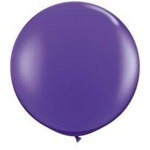 $ E 2 GLOBOS JUMBO 3FT VIOLETA PUR 95CM