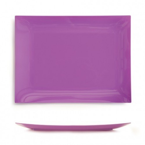 $D 10/U PLATO RECT.23X17,5 VIOLETA