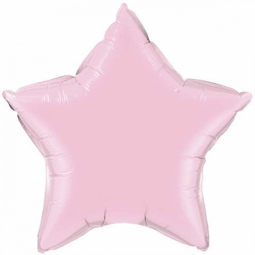   GLOBO 20" FOIL ESTRELLA ROSA PERLA