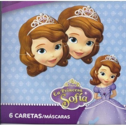 4X1   6 CARETAS PRINCESA SOFIA